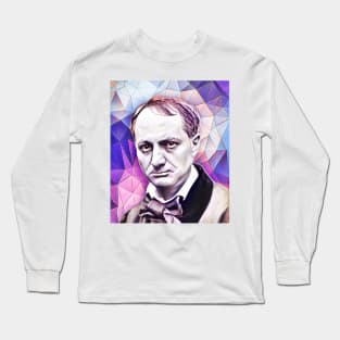 Charles Baudelaire Portrait | Charles Baudelaire Artwork 8 Long Sleeve T-Shirt